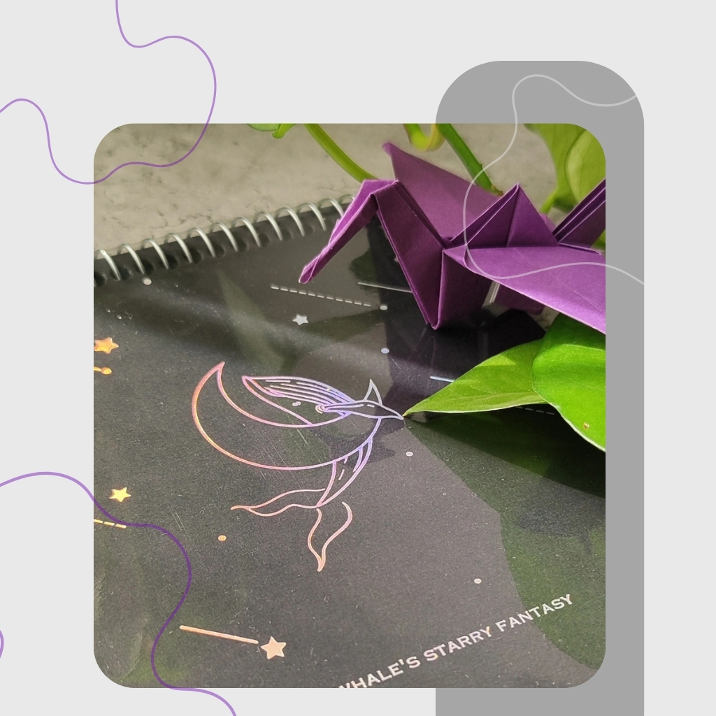 دفترچه سیاه برگ وال A5