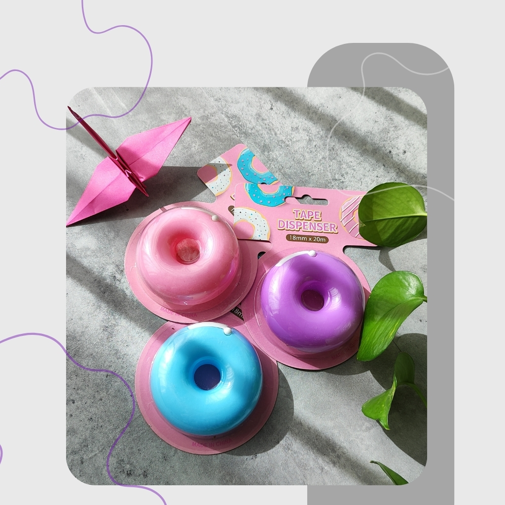 جا چسبی طرح دونات