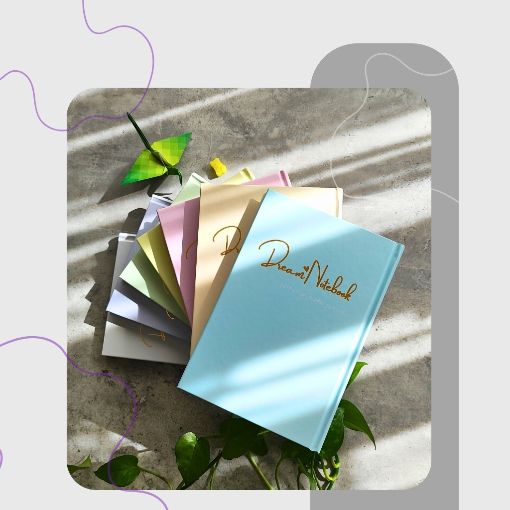 دفتر جلد سخت پاستلی سری کیوت پالت