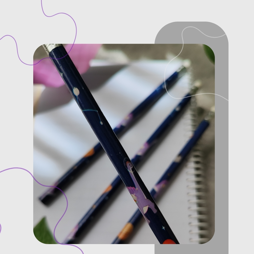 مداد مشکی پاک کن دار طرح دایناسور