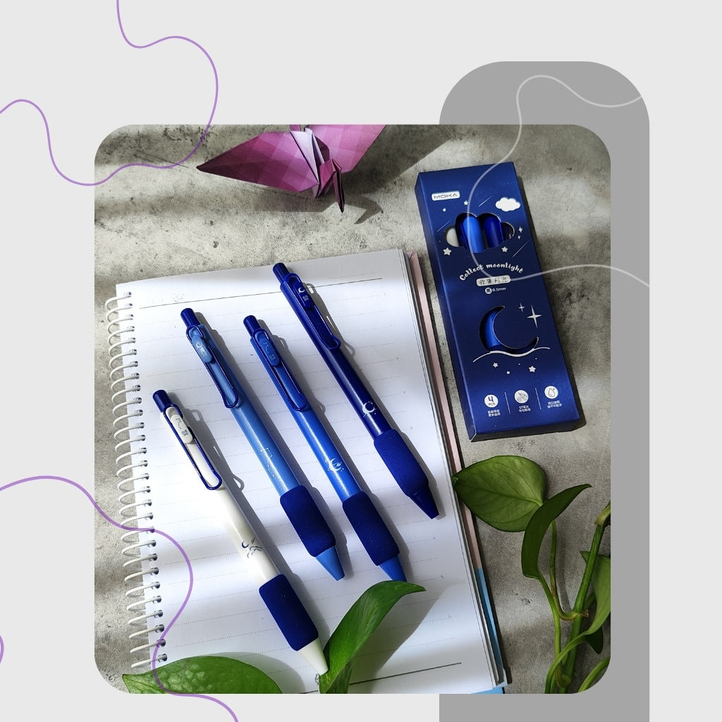 روان نویس گریپ دار فومی طرح Moonlight