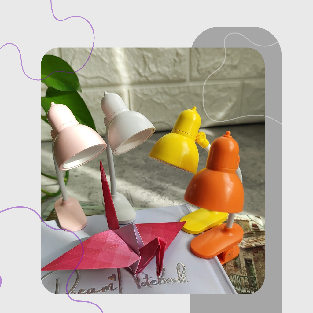 چراغ مطالعه کوچک گیره دار