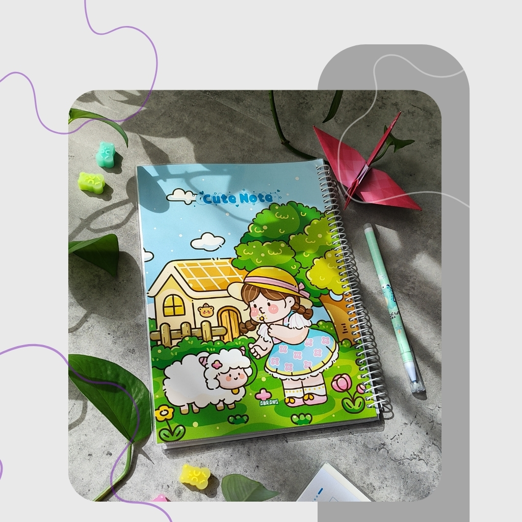 دفتر خط دار مجلد 80 برگ