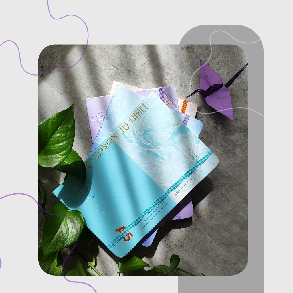 دفتر100 برگ کش دار مینیمال